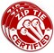 Set of 3 “Zip Tie Certified” Construction Hard Hat Stickers, 3" Die-Cut Waterproof Vinyl Decals for Electricians, Water Bottles, Tumblers, Laptops, Cars & Toolboxes